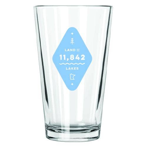 Land of Lakes Pint Glass