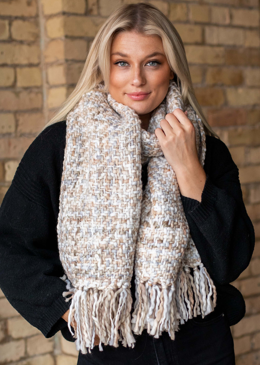 Tan scarf – Loveandfringeship