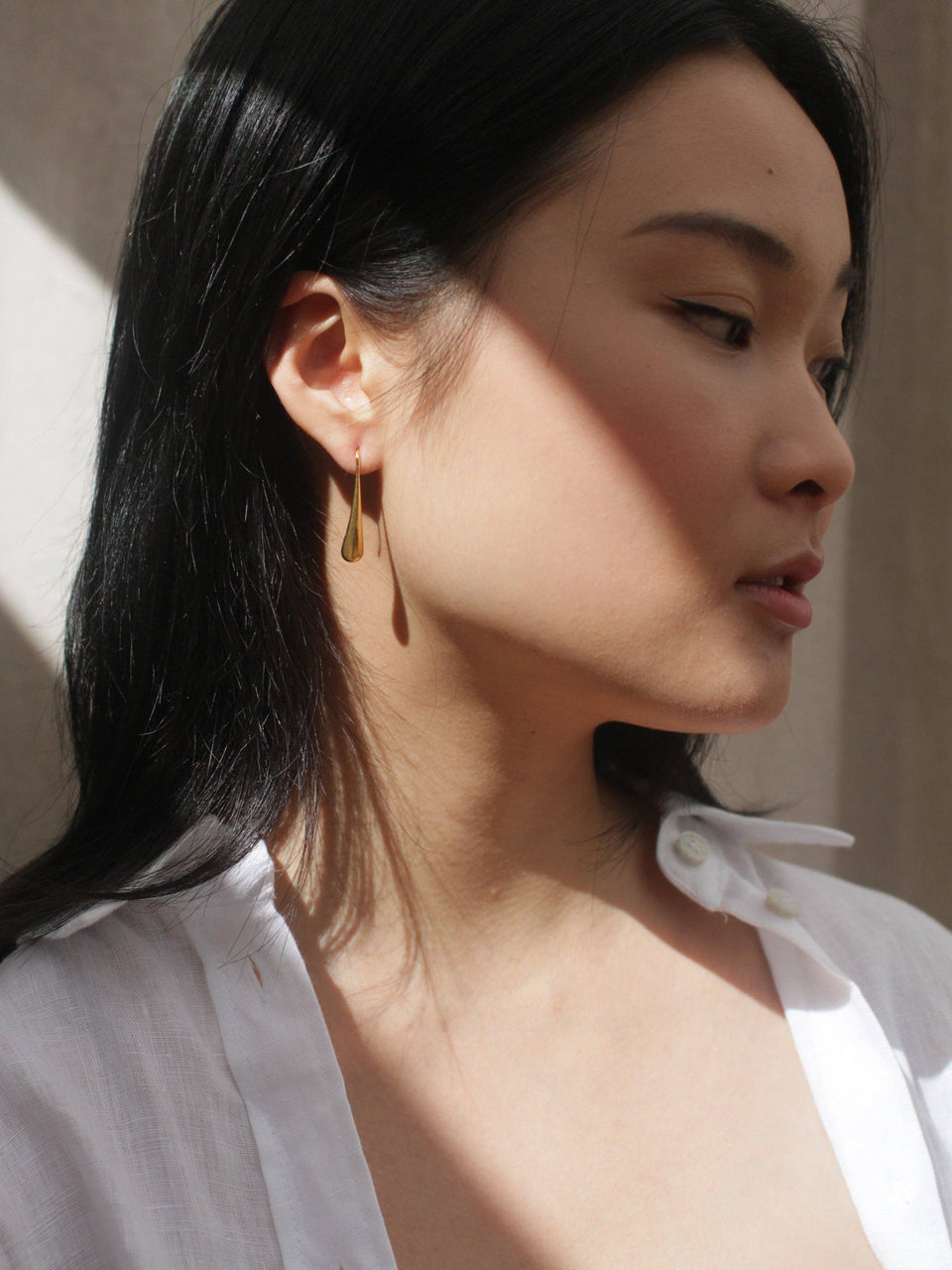 Luxe Gold Droplet Earrings