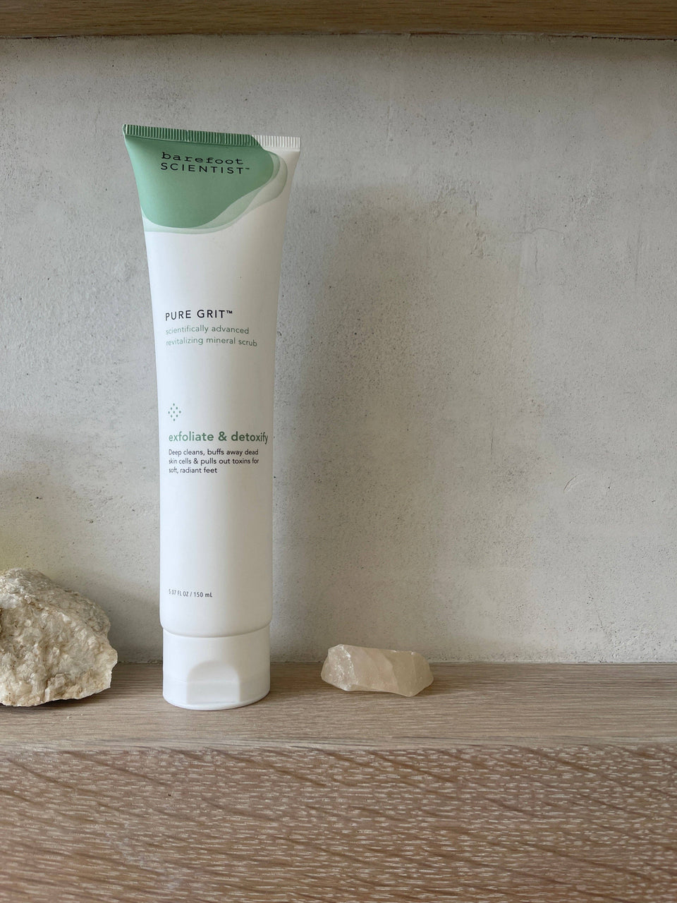 Pure Grit | gentle exfoliating foot scrub