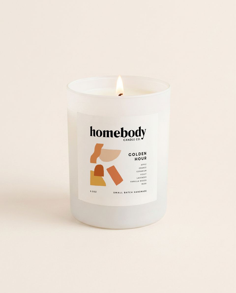 Golden Hour • burn + bloom candle