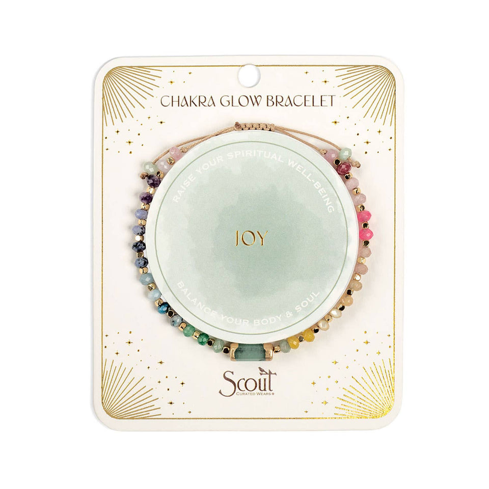 Chakra Glow Bracelet - Joy/Heart/Gold