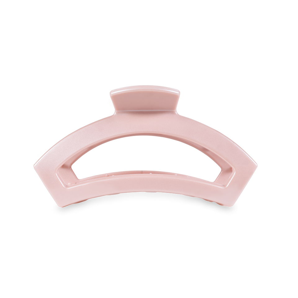 Open Hair Clip | Medium | Pearly Pink