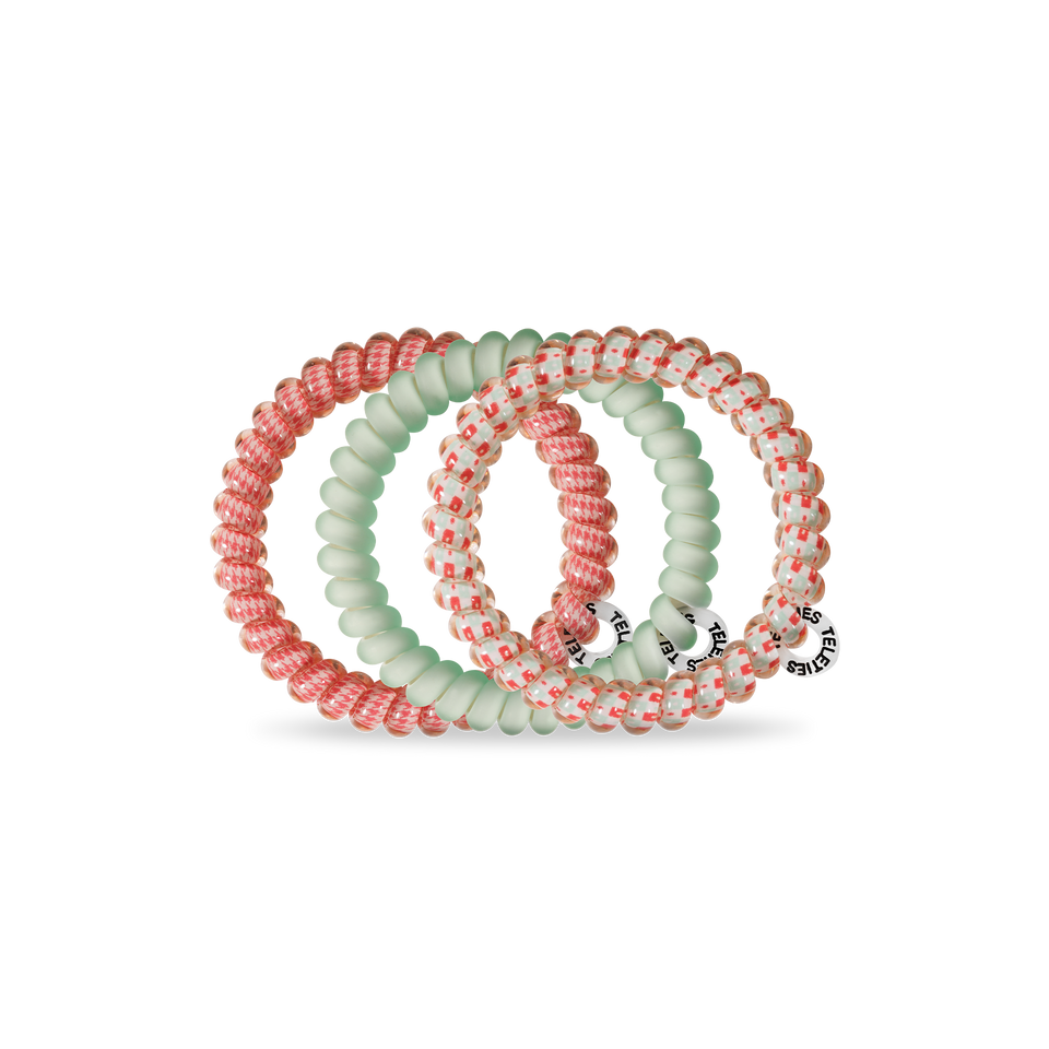 Spiral Hair Coil | Small | Calming Coral