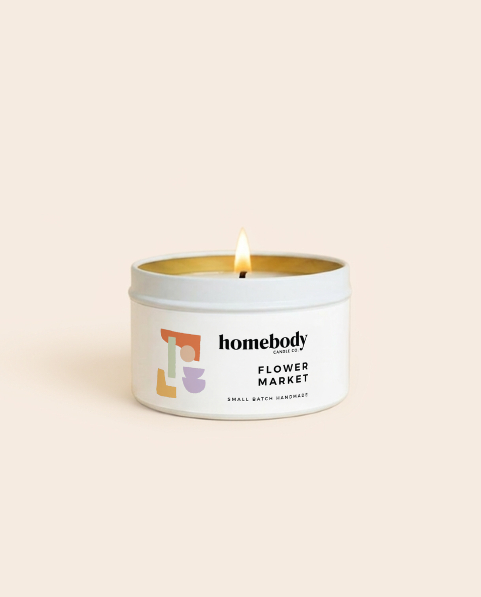 Flower Market • candle tin ✸ 2026 Spring