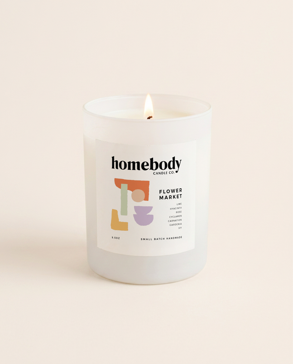 Flower Market • burn + bloom candle ✸ 2026 Spring