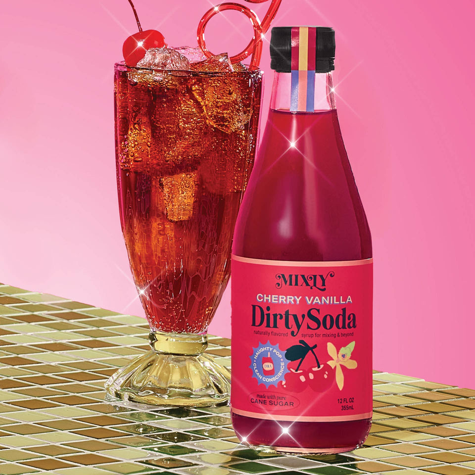 Cherry Vanilla Dirty Soda Syrup 12 FL OZ