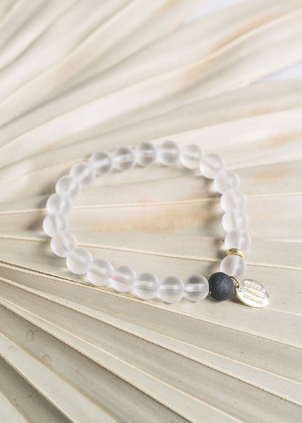 Transparent One Little Bead Bracelet | petite shops