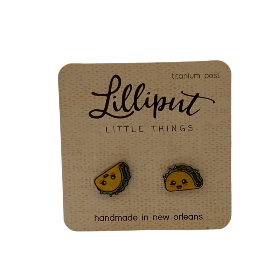 Taco Earrings