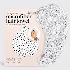 Microfiber Hair Towel - Micro Dot