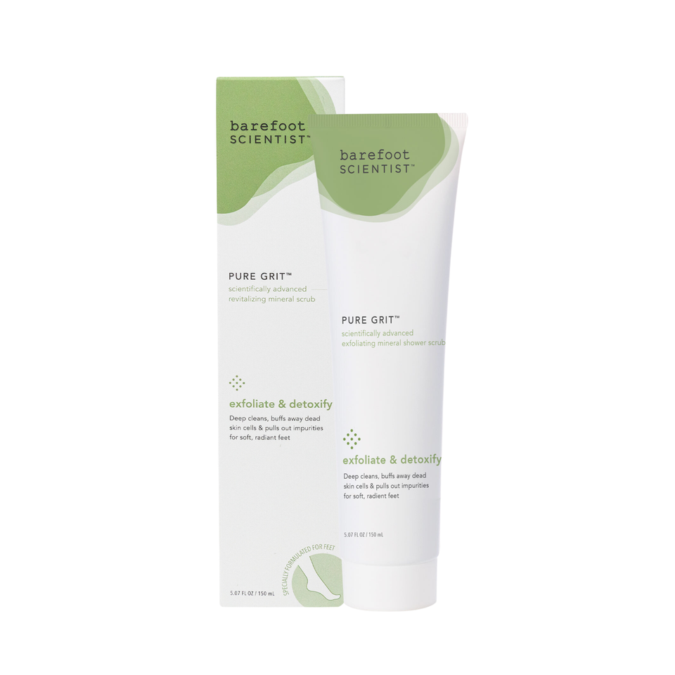 Pure Grit | gentle exfoliating foot scrub