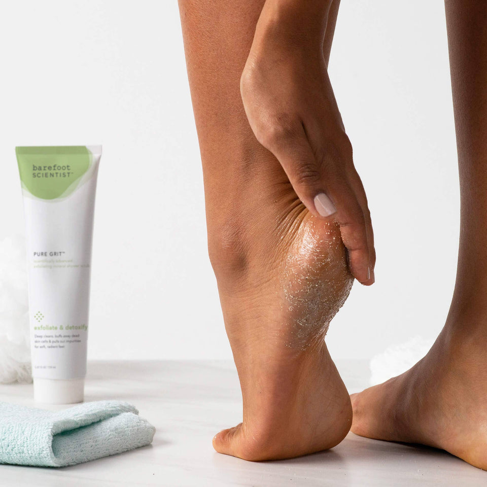 Pure Grit | gentle exfoliating foot scrub