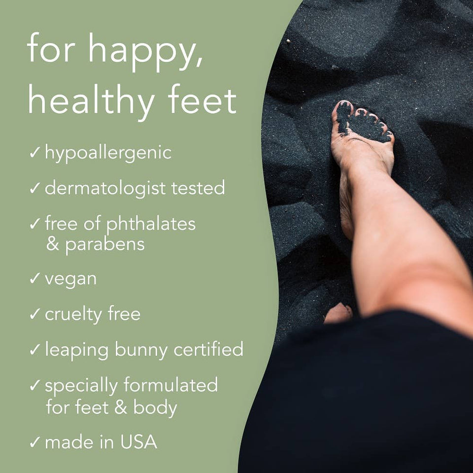 Pure Grit | gentle exfoliating foot scrub