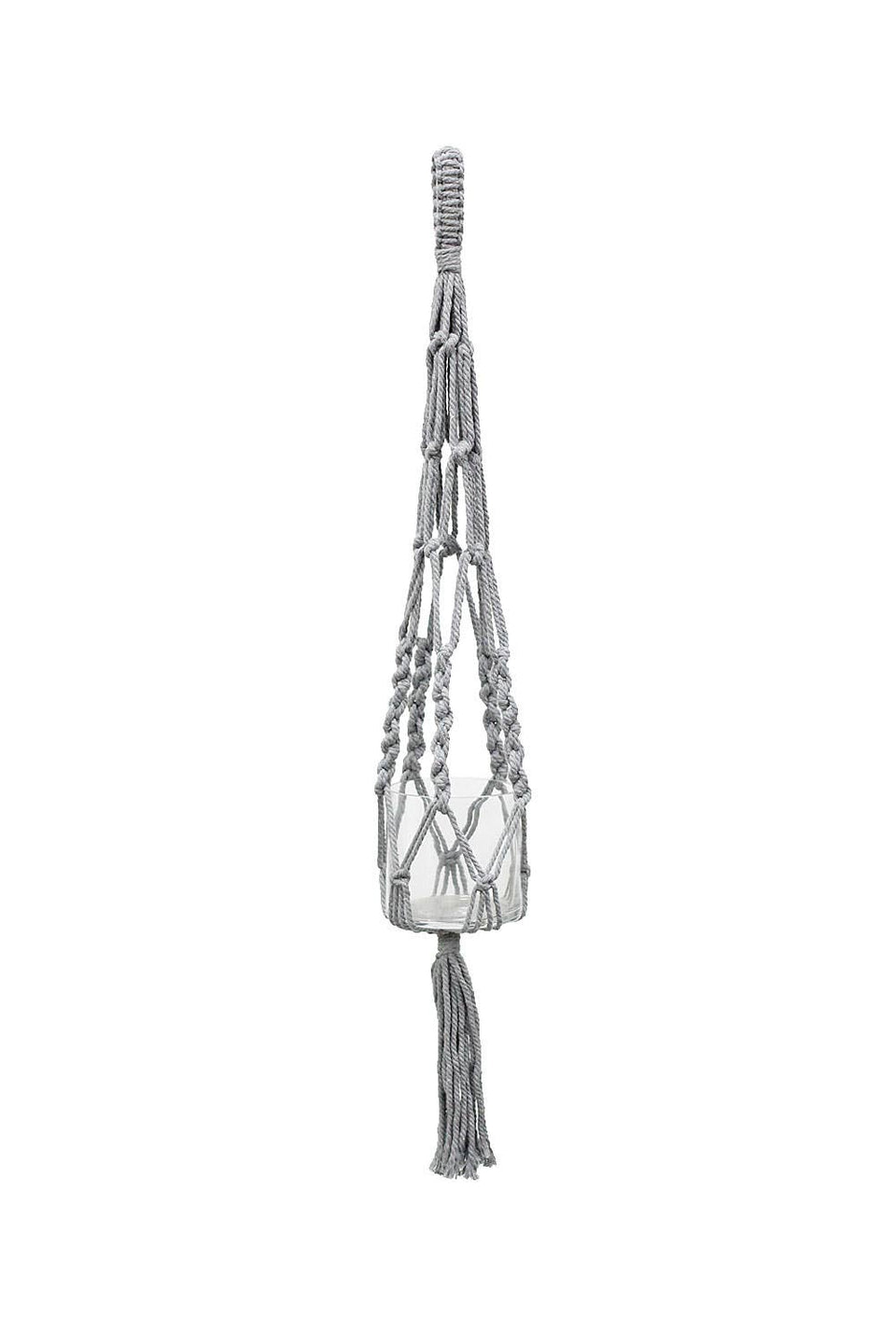 mkono macrame plant hanger 36" Macramé Plant Hanger petite shops – petite salon & shops