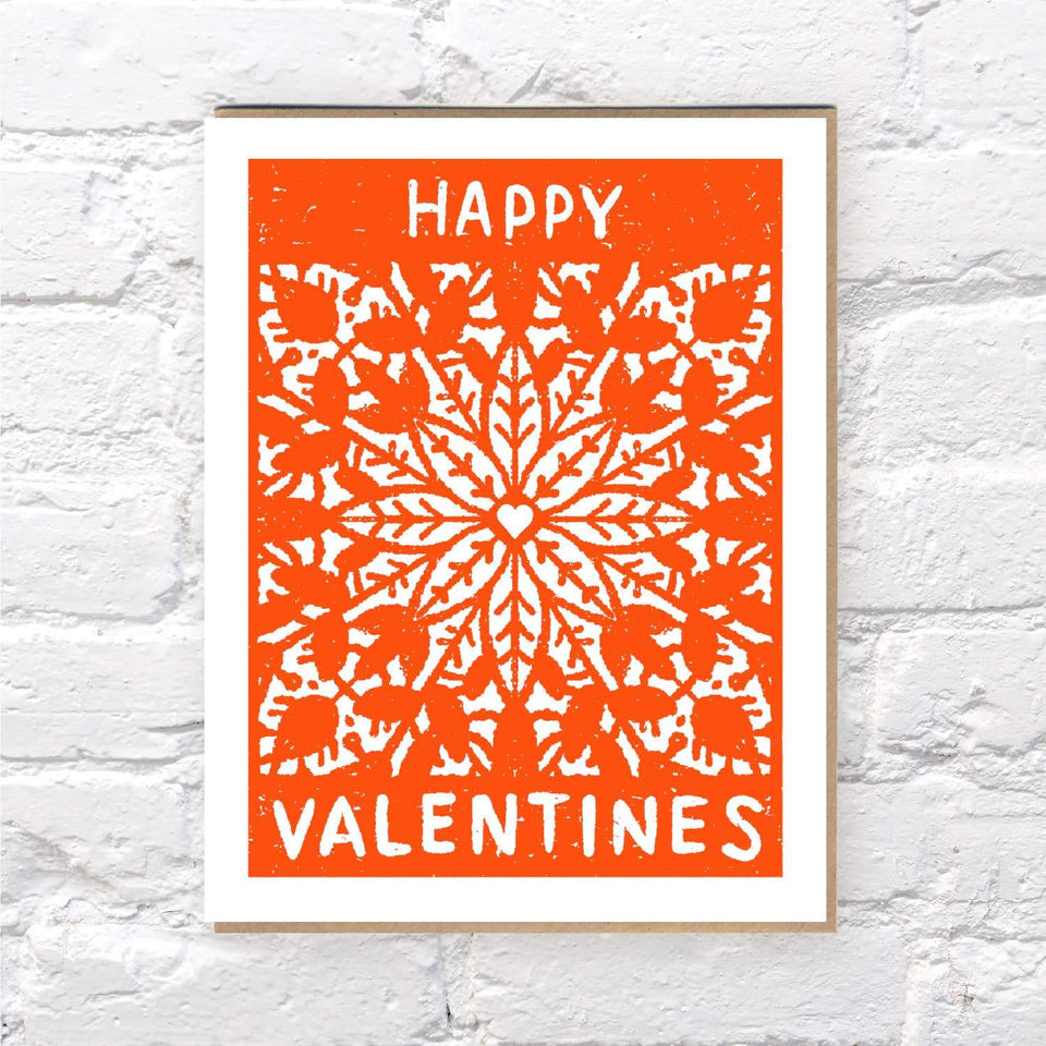 Lacy Valentine Card