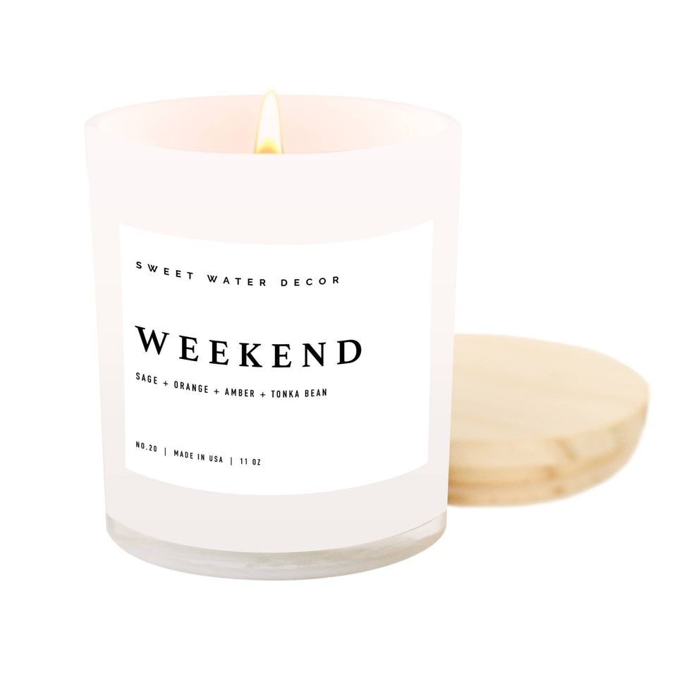 Weekend 11 oz Soy Candle - Home Decor & Gifts | petite shops