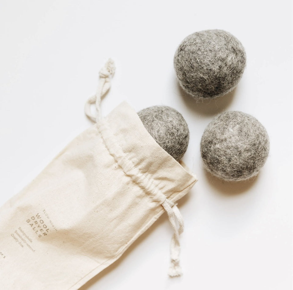 Wool Dryer Balls - Set of 3