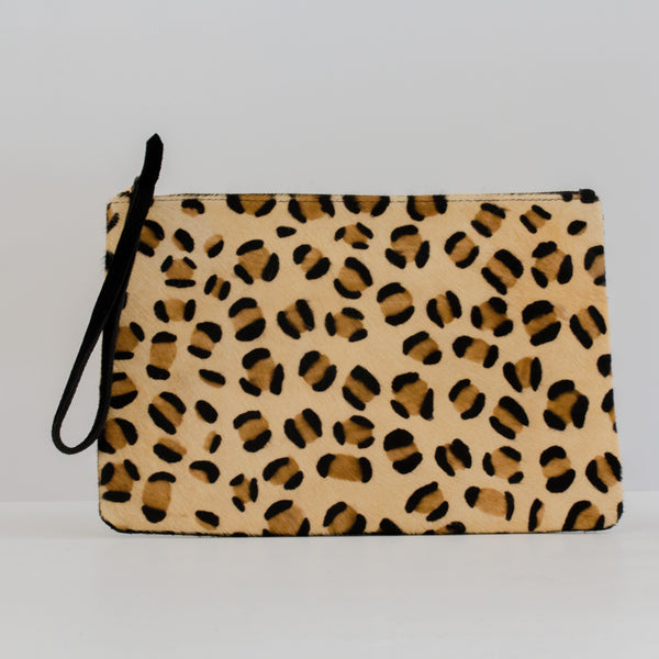 バッグ BAZAR ATELIER SABLON LEOPARD CLUTCH BAG& BAZAR ATELIER SABLON LEOPARD CLUTCH BAG&