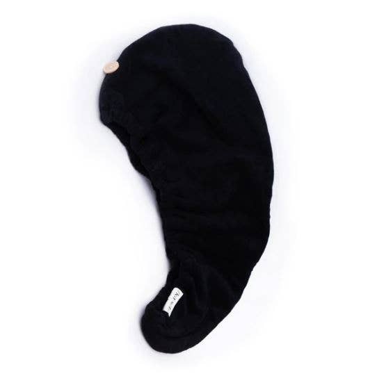 Eco-Friendly Hair Towel - Black