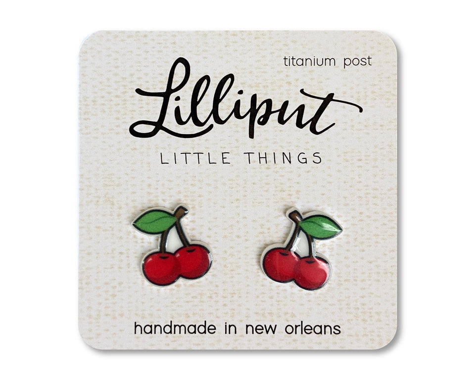 Cherry Earrings | petite shops