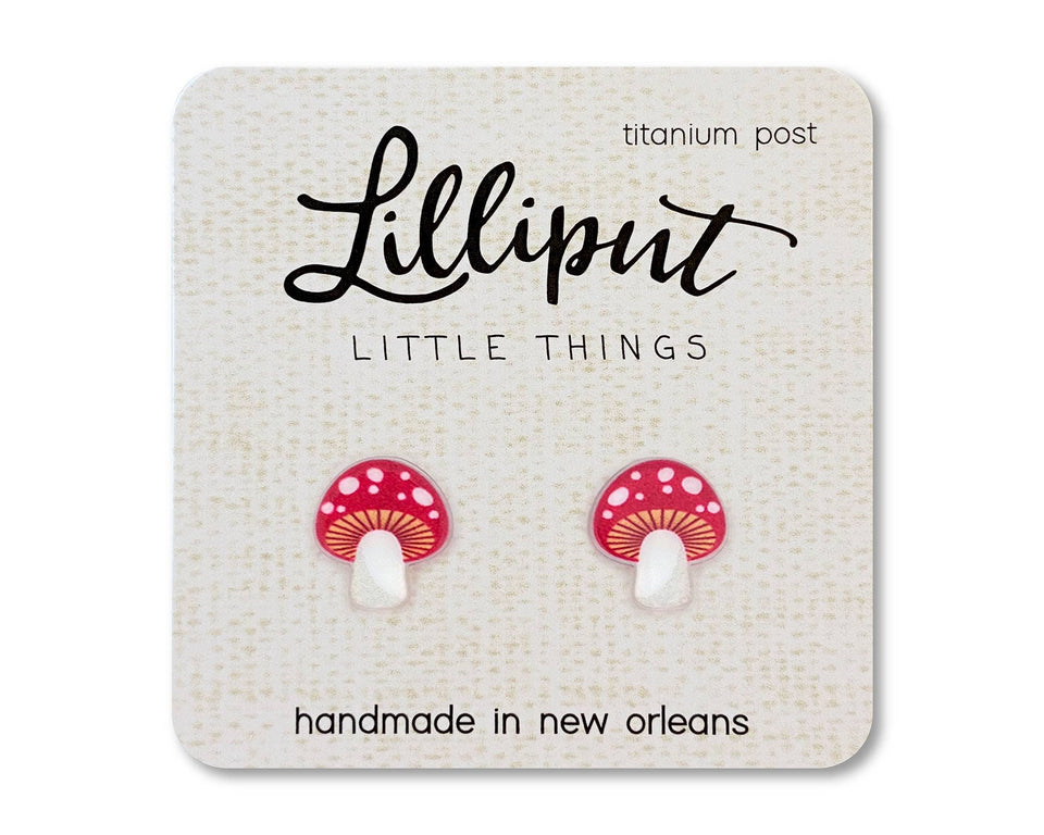NEW Mushroom Earrings | petite shops